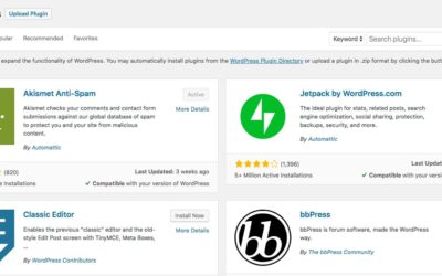 TEN MOST USED PLUGINS TO BUILD A WORDPRESS SITE